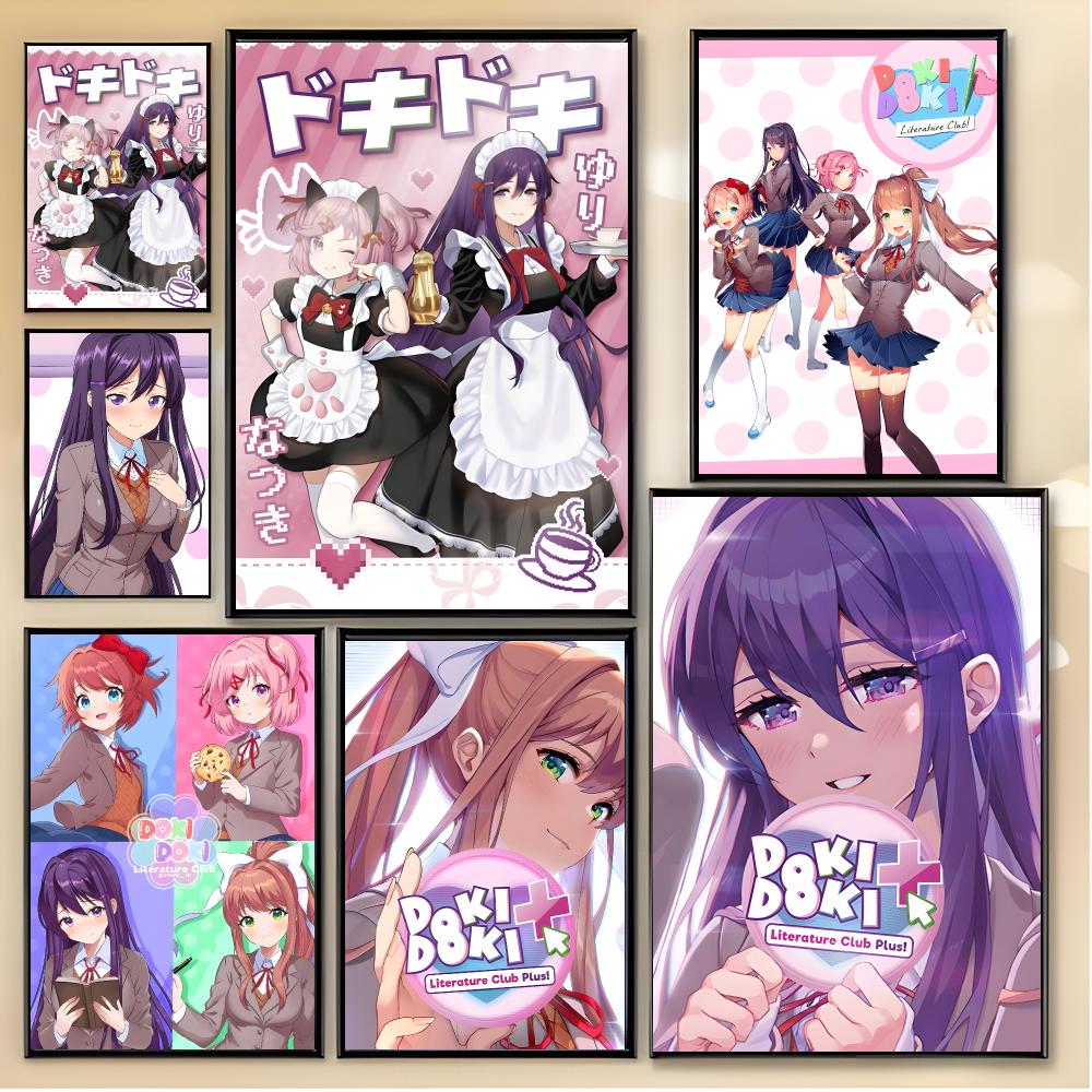 Interior Design Poster - indie horror game D-Doki Doki Literature