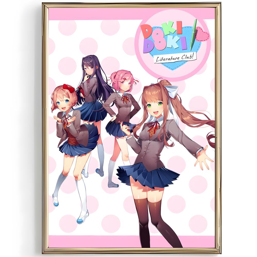indie horror game D-Doki Doki  - Interior Design Poster ulasan dan harga