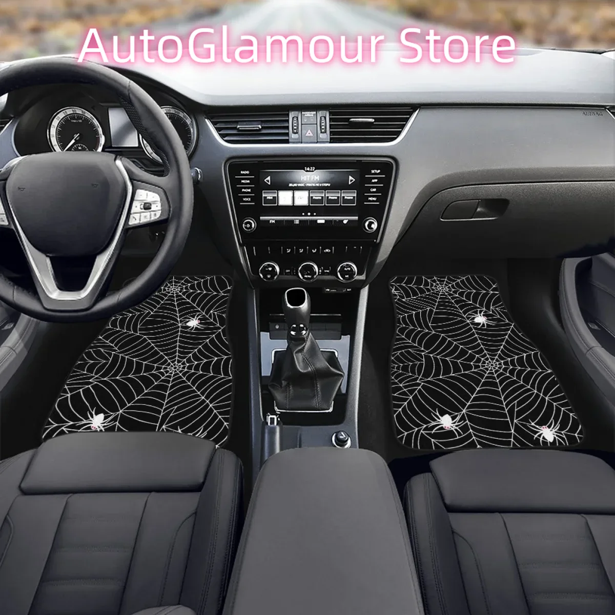 Black Spider Web Design Car Fl - Interior Design Web ulasan dan harga