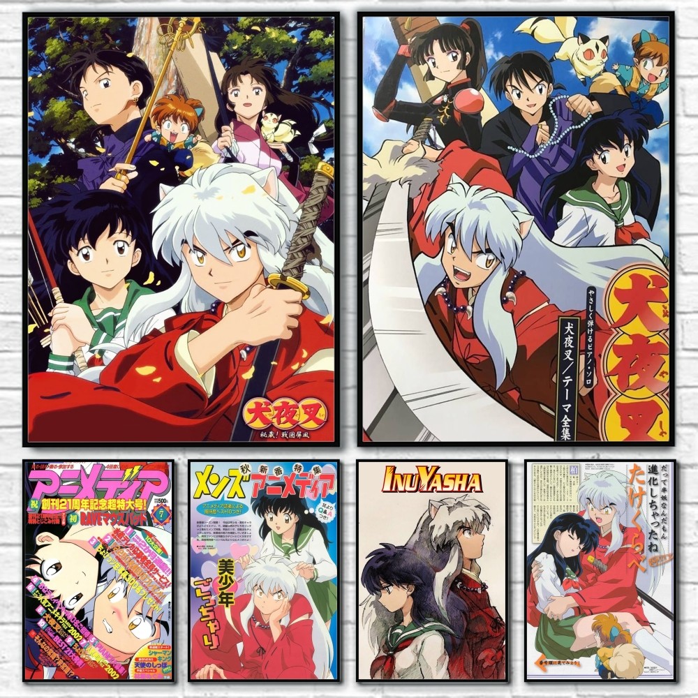 Anime I-Inuyasha Poster Room D - Interior Design Poster ulasan dan harga