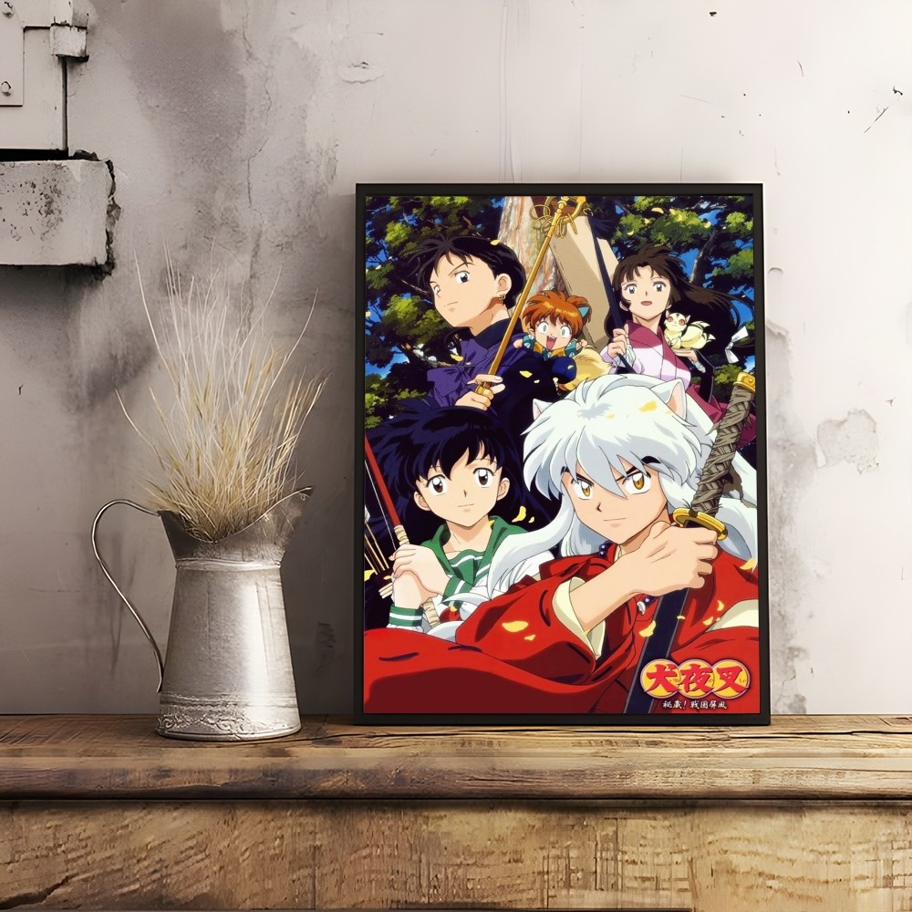 Anime I-Inuyasha Poster Room D - Interior Design Poster ulasan dan harga