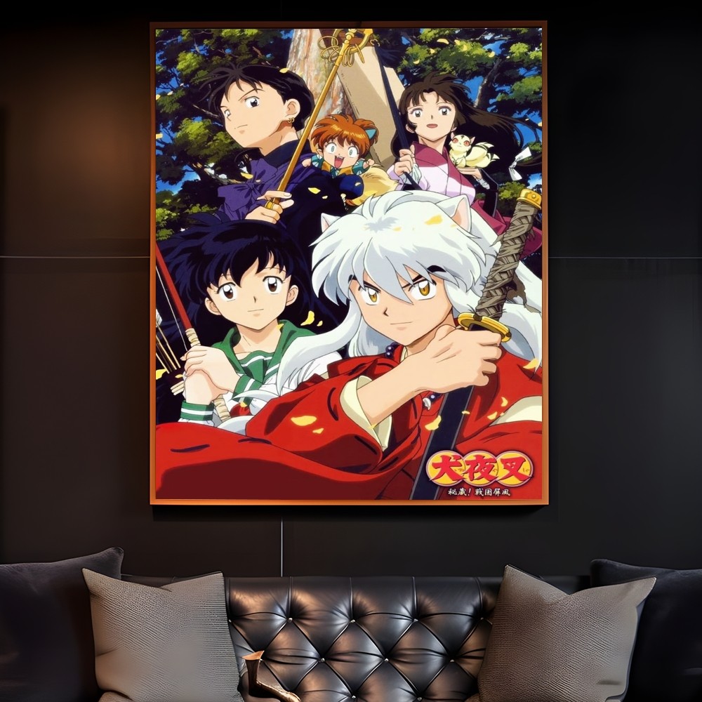 Anime I-Inuyasha Poster Room D - Interior Design Poster ulasan dan harga