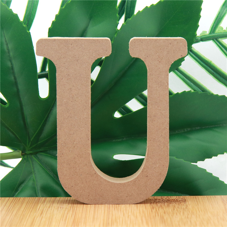 1pc 10cm Wood Color Wooden Let - Interior Design Quotes ulasan dan harga