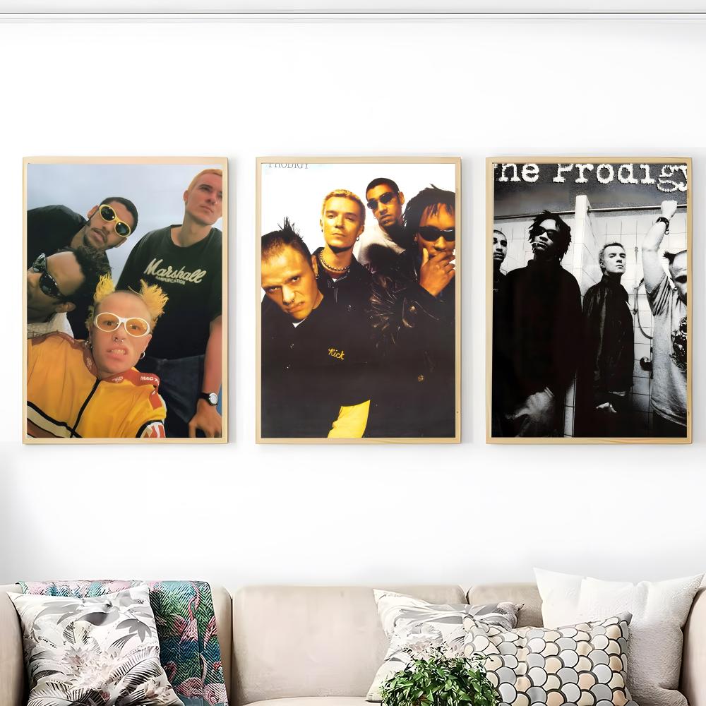 Music Band The P-Prodigy Poste - Interior Design Poster ulasan dan harga