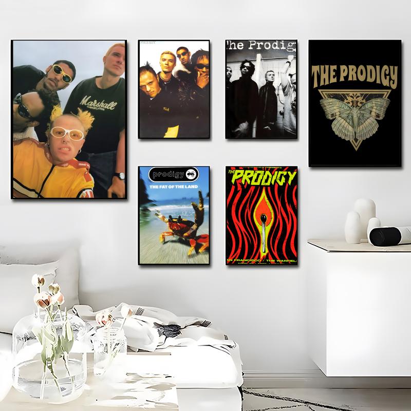 Music Band The P-Prodigy Poste - Interior Design Poster ulasan dan harga