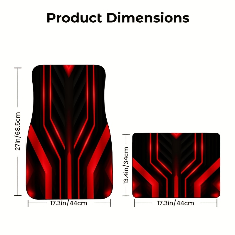 Car Floor Mats 4pcs, Material, - Interior Design Visualizer ulasan dan harga