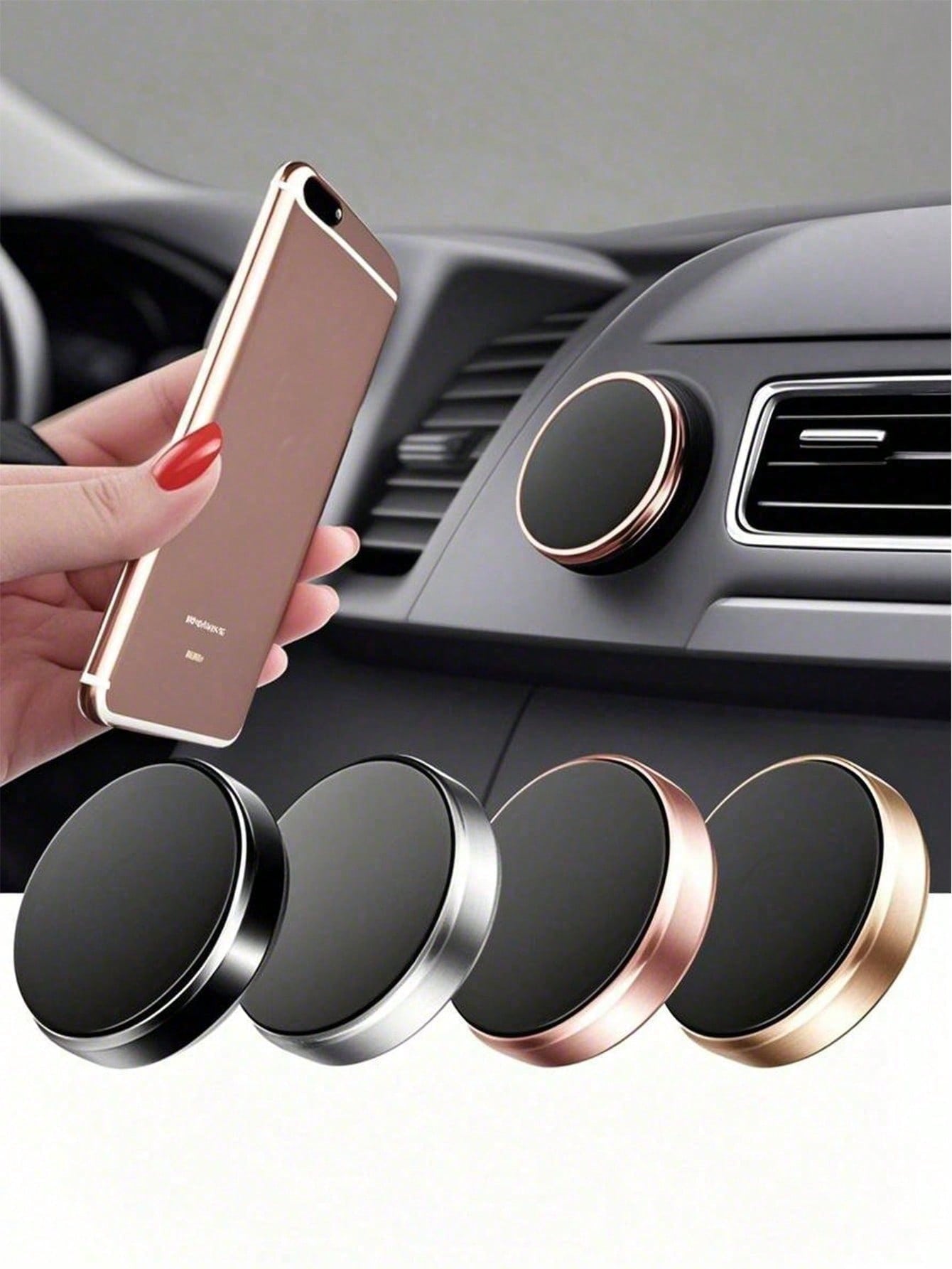 1/2 Round Magnetic Car Phone H - Interior Design Visualizer ulasan dan harga