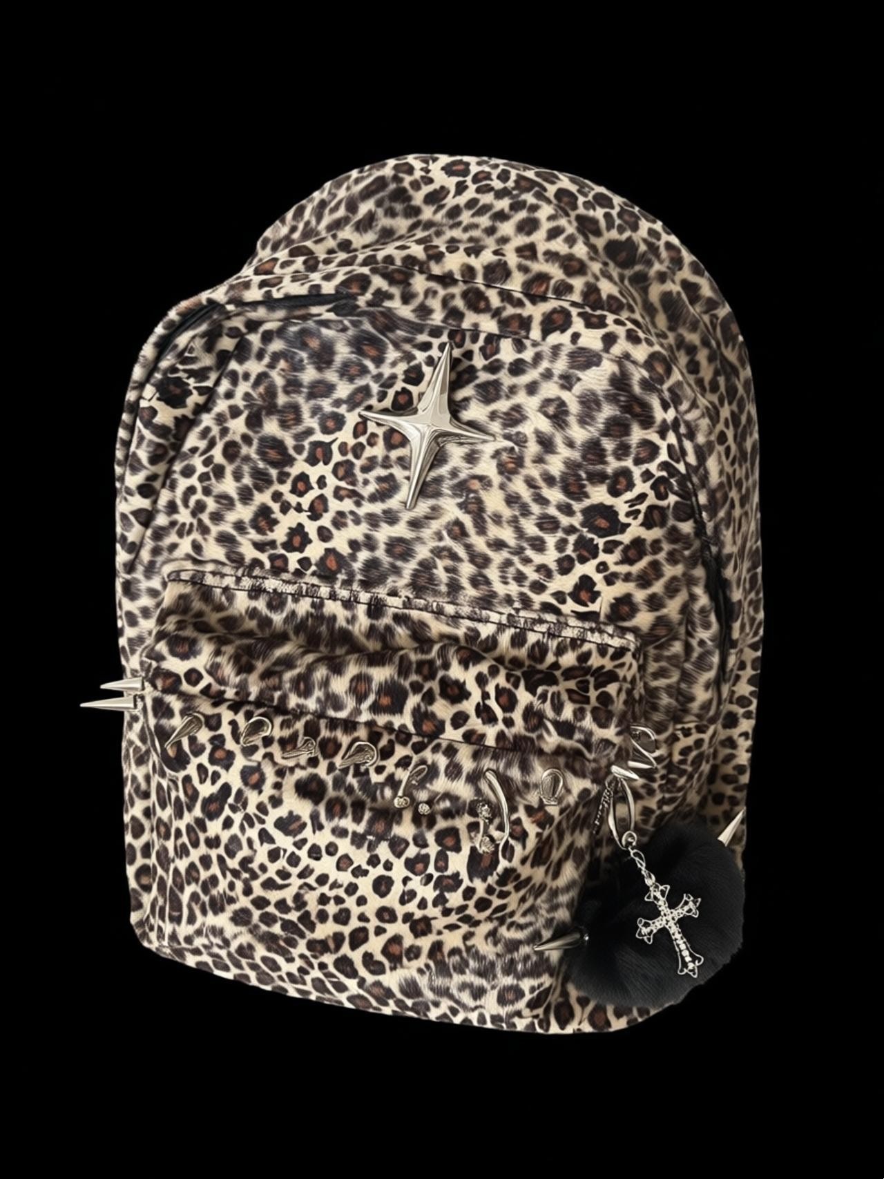 Large-Capacity Leopard Print B - Interior Design Women ulasan dan harga