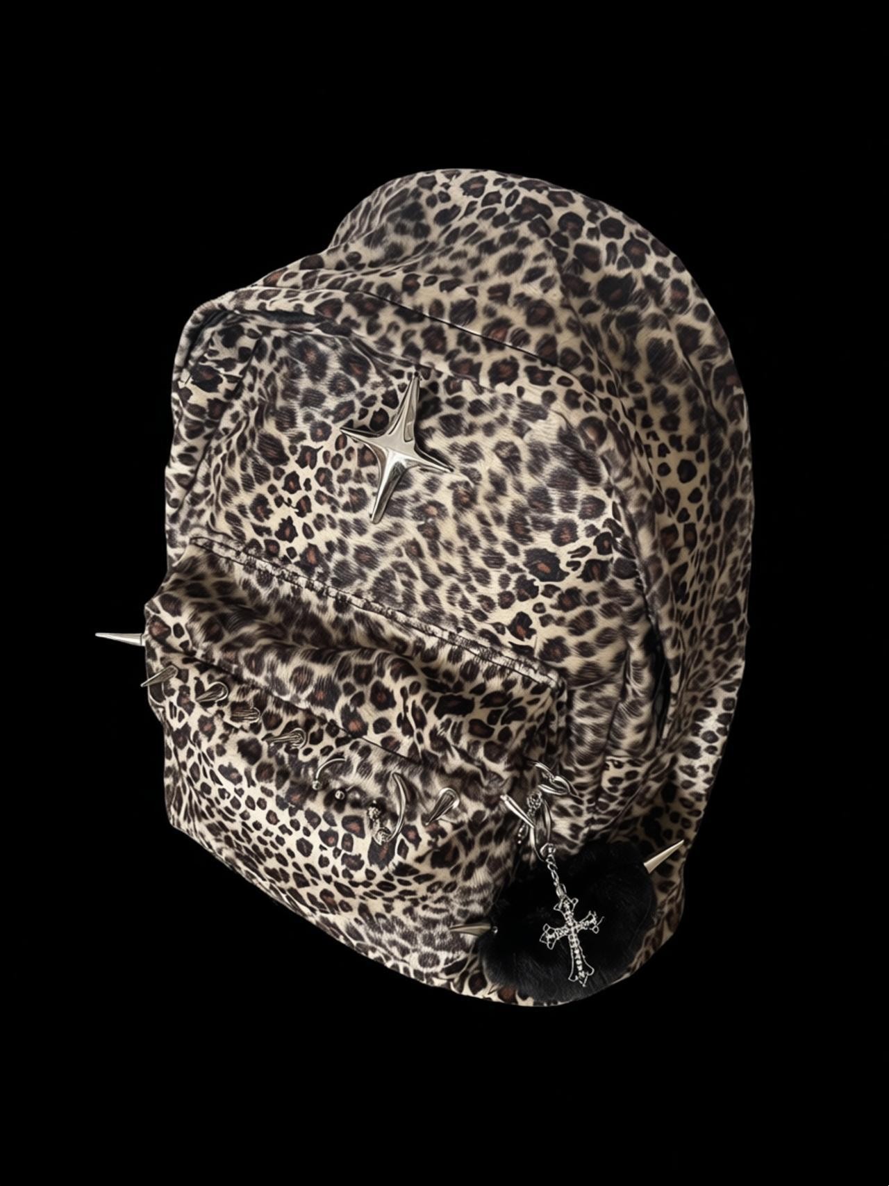 Large-Capacity Leopard Print B - Interior Design Women ulasan dan harga