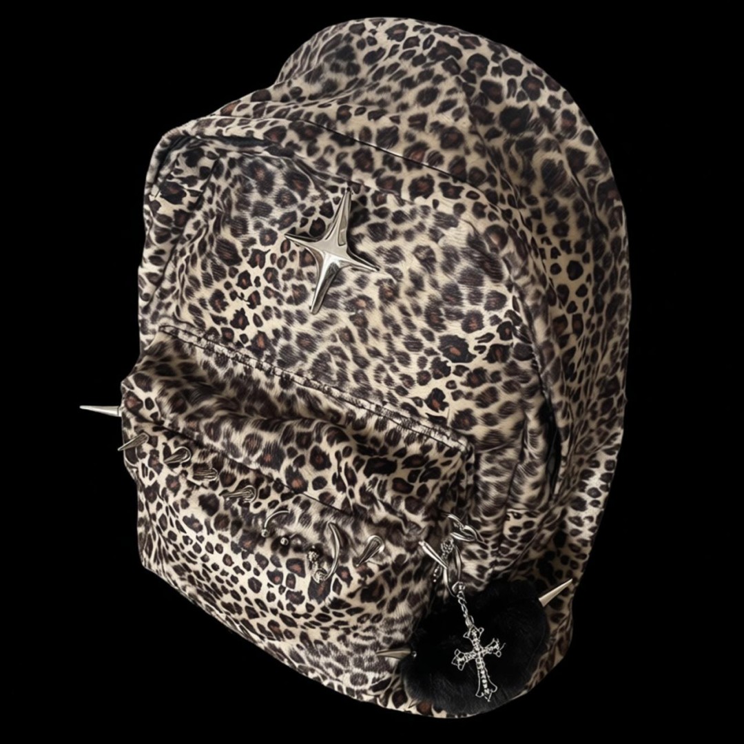 Large-Capacity Leopard Print B - Interior Design Women ulasan dan harga