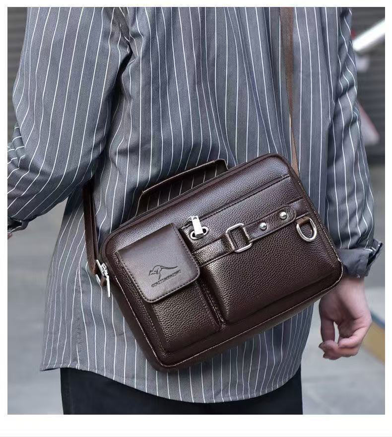 Men's Retro Messenger Bag with - Interior Design Journal ulasan dan harga