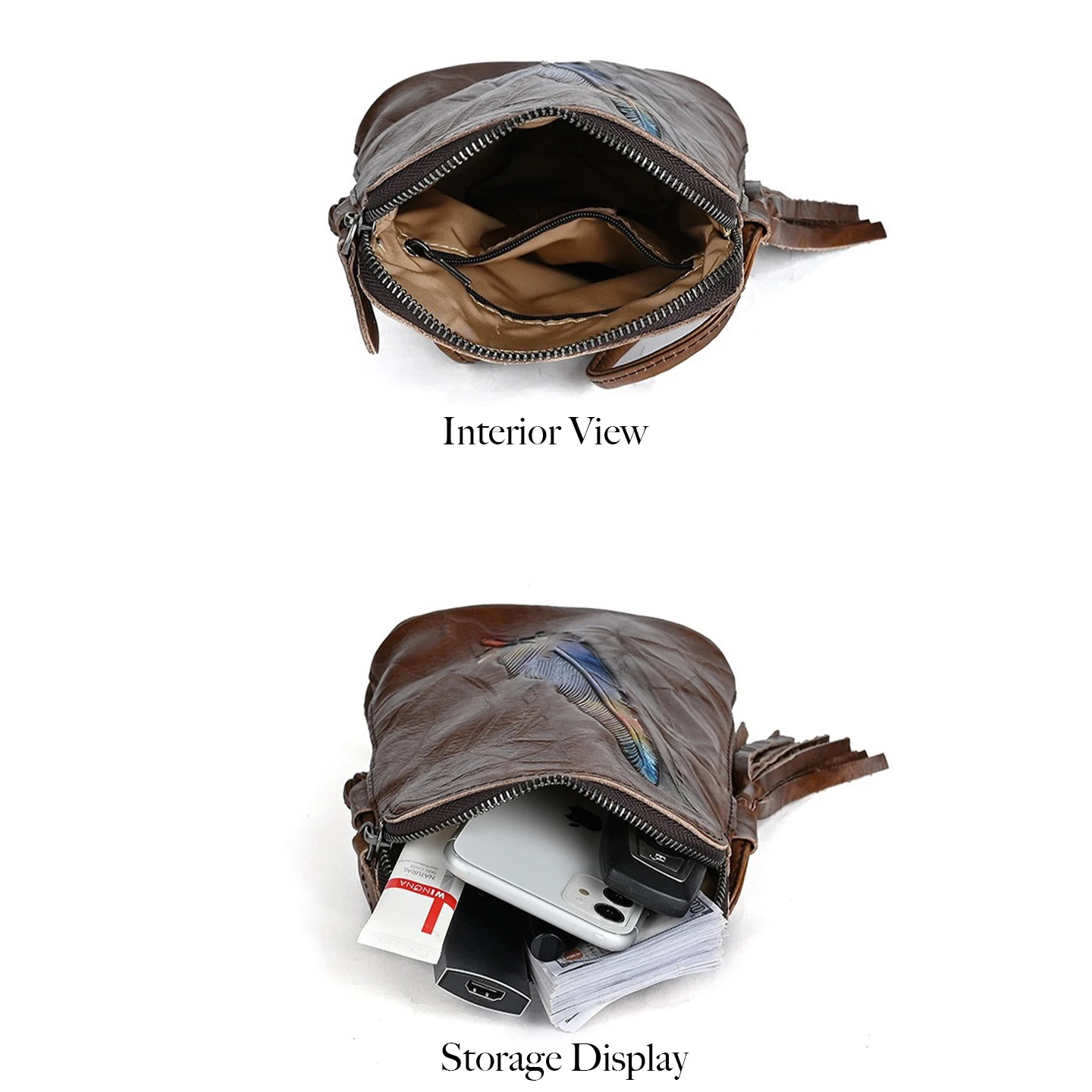 Women Mini Genuine Cowhide Cro - Interior Design Women ulasan dan harga