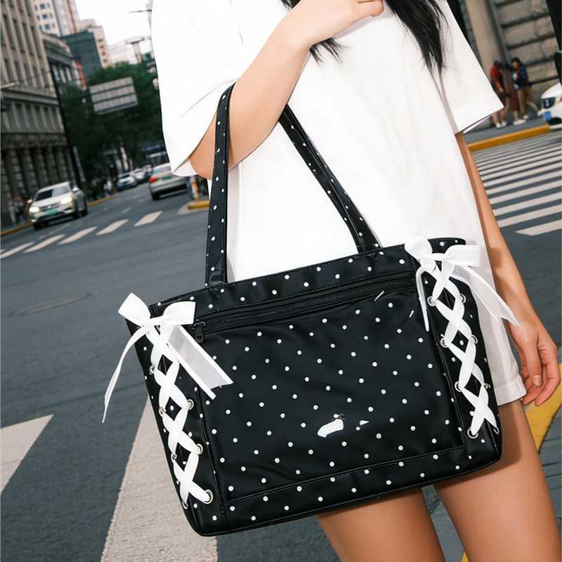 Japanese Polka Dot Shoulder Ba - Interior Design Journal ulasan dan harga