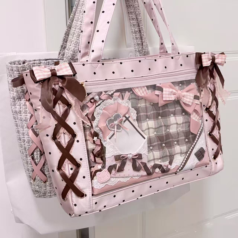 Japanese Polka Dot Shoulder Ba - Interior Design Journal ulasan dan harga