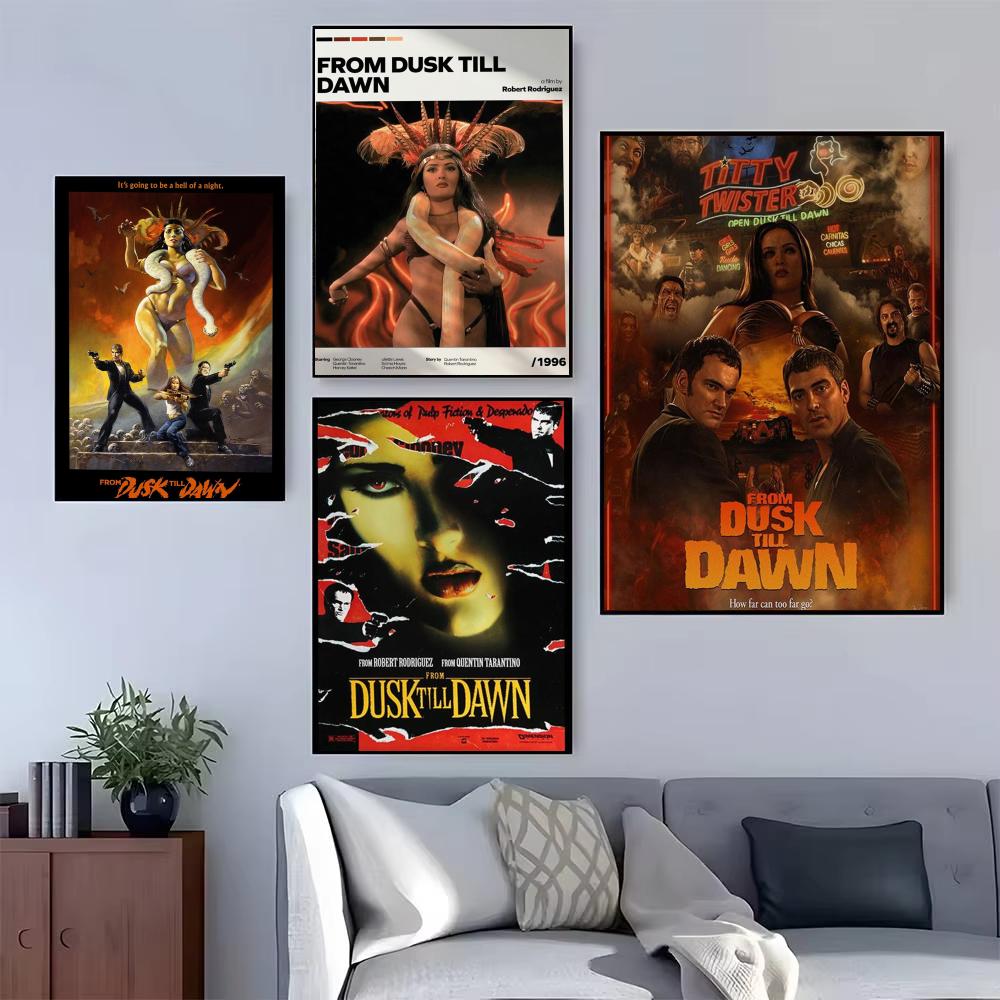 Movie From D-Dusk Till Dawn Po - Interior Design Poster ulasan dan harga
