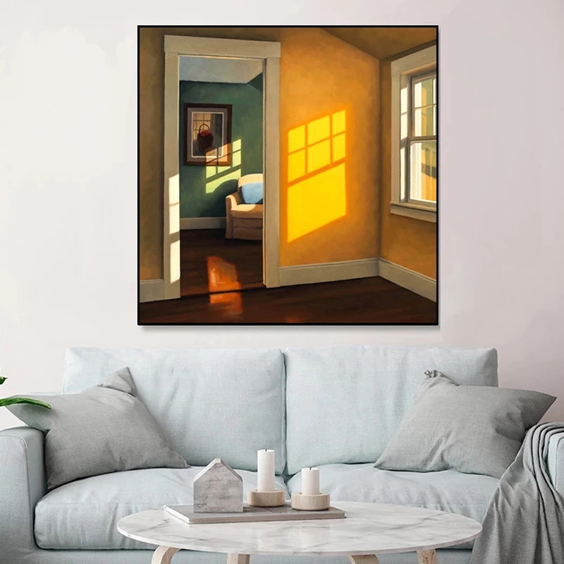 Nordic Window Outside Landscap - Interior Design Poster ulasan dan harga