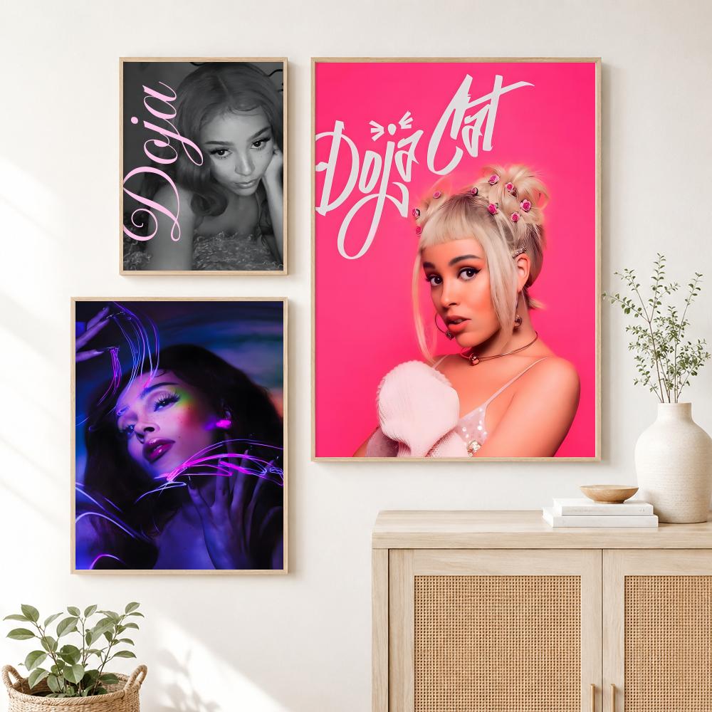 Newly Pop Rapper Doja Cat Sing - Interior Design Poster ulasan dan harga