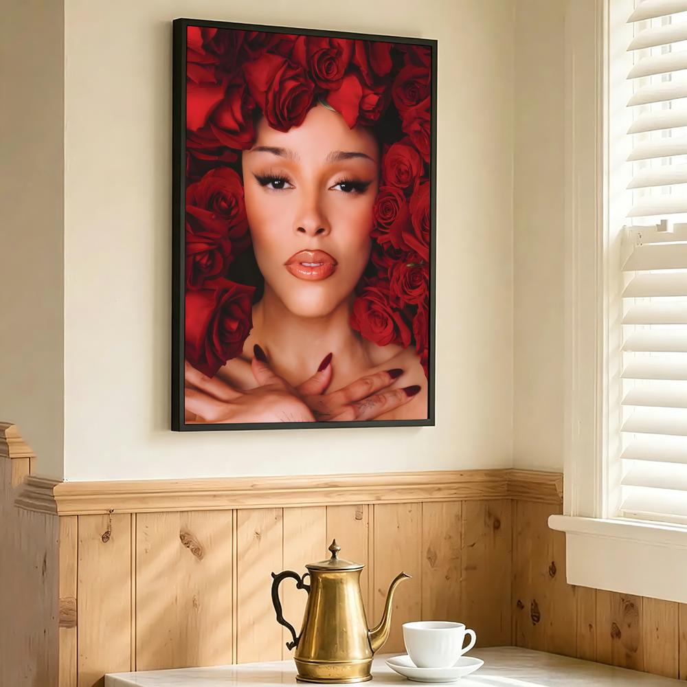 Newly Pop Rapper Doja Cat Sing - Interior Design Poster ulasan dan harga