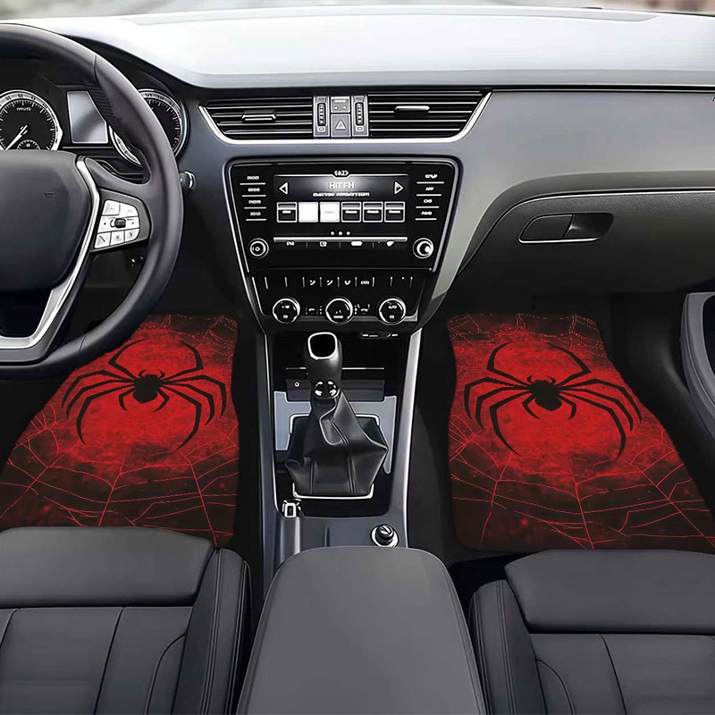 5pcs Car Floor Mats, Black Spi - Interior Design Web ulasan dan harga