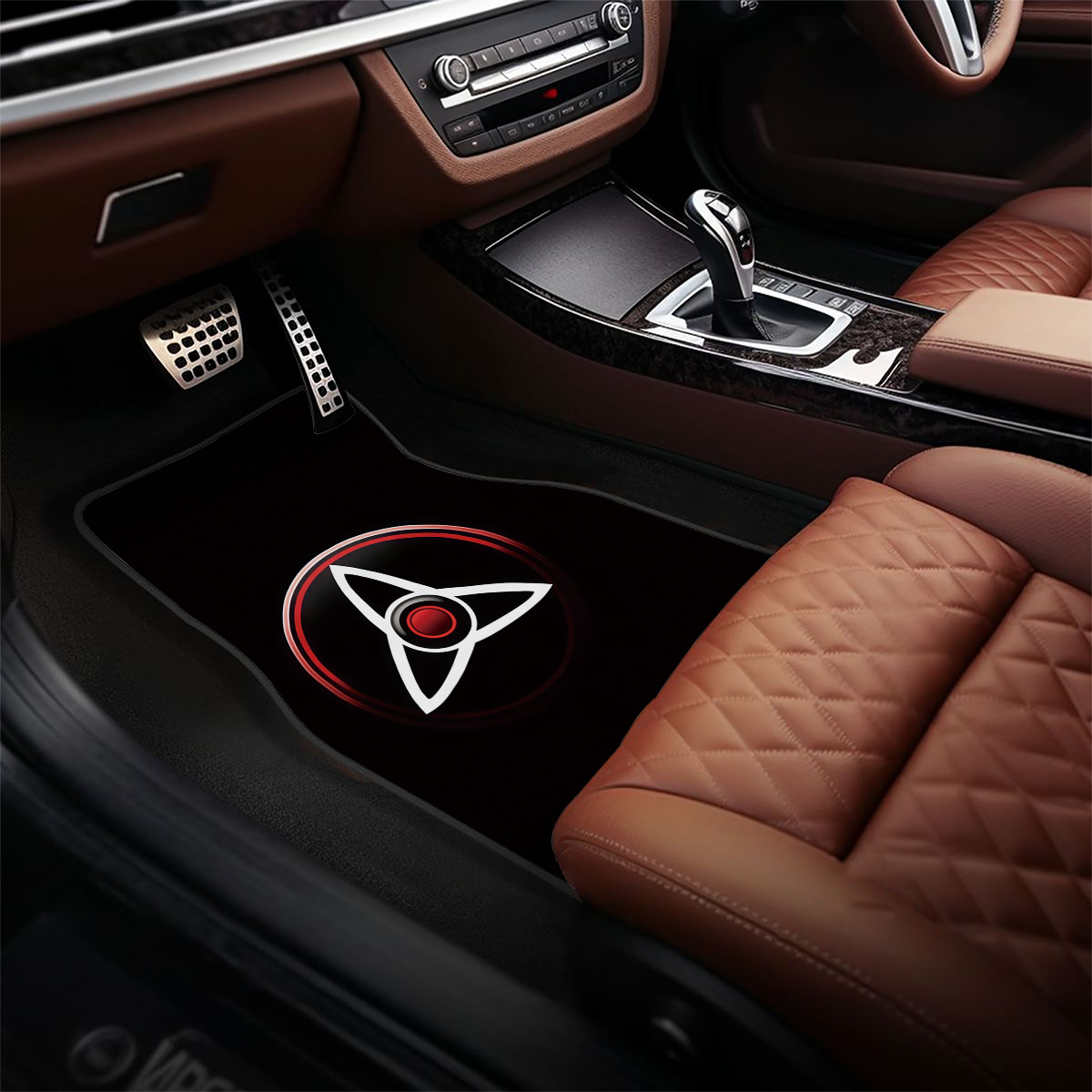 4pcs Name/Text Car Mats With P - Interior Design Name ulasan dan harga