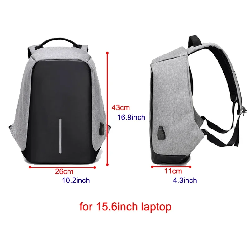 Anti-theft Backpack Bag 15.6 I - Interior Design Journal ulasan dan harga