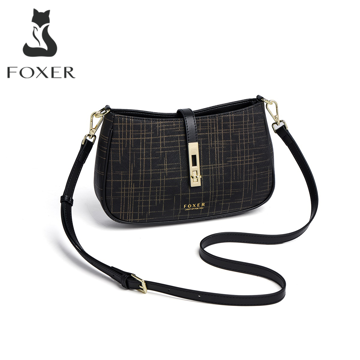 FOXER Split Leather Women Shou - Interior Design Grid ulasan dan harga