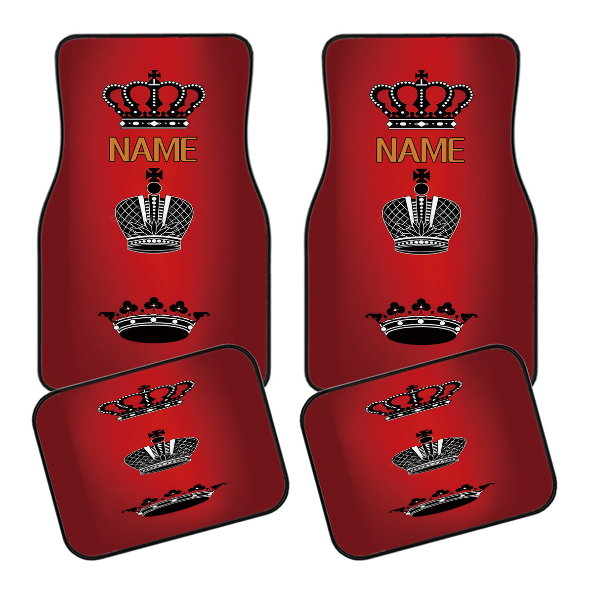 4pcs Customizable Name Car Flo - Interior Design Name ulasan dan harga