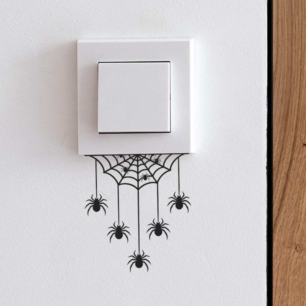 Halloween Web Wall Decal for L - Interior Design Web ulasan dan harga
