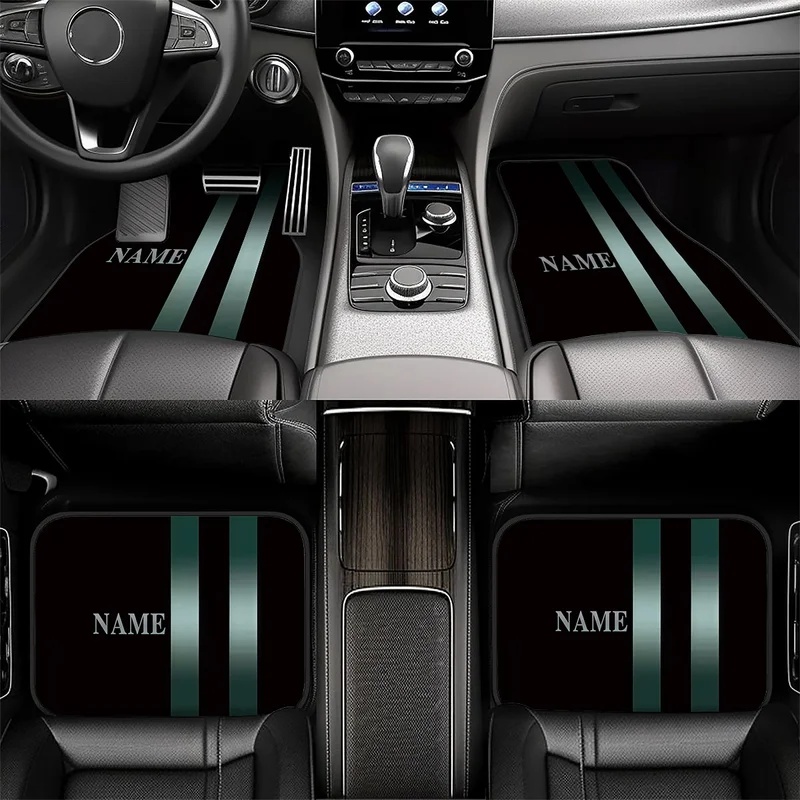 4pcs Customizable Name Car Flo - Interior Design Name ulasan dan harga