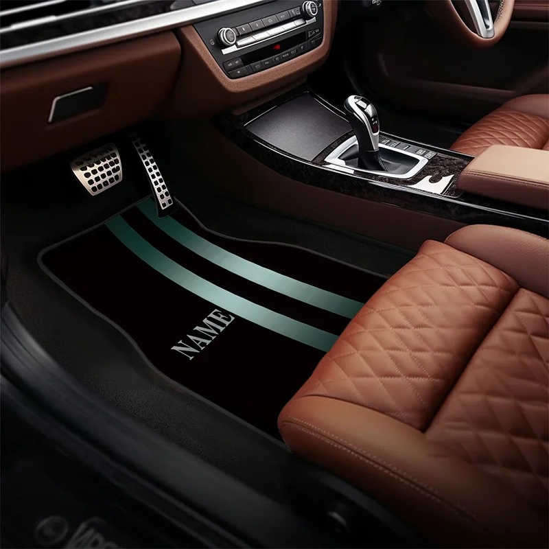 4pcs Customizable Name Car Flo - Interior Design Name ulasan dan harga