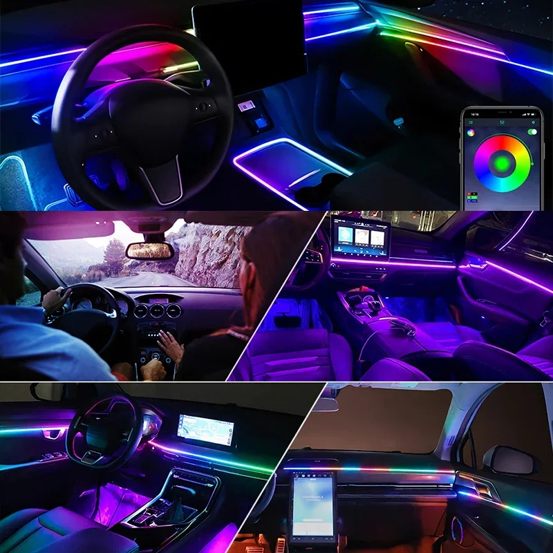 6 in 1 Exclusive Car LED Inter - Interior Design Visualizer ulasan dan harga