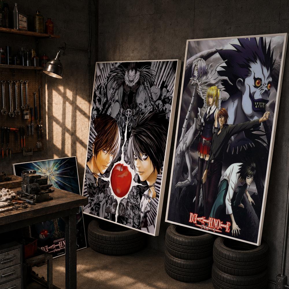 Anime D-Death Note Poster HD R - Interior Design Poster ulasan dan harga