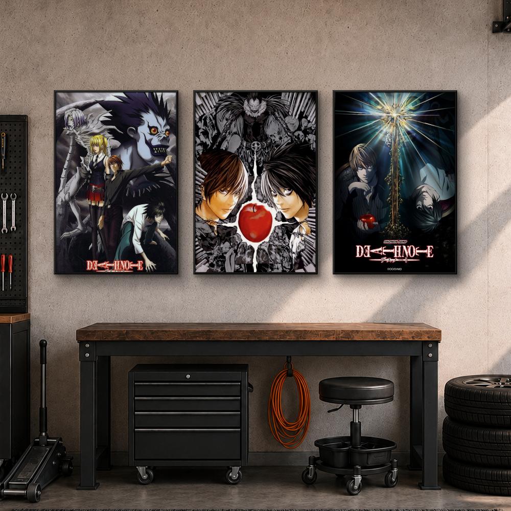 Anime D-Death Note Poster HD R - Interior Design Poster ulasan dan harga