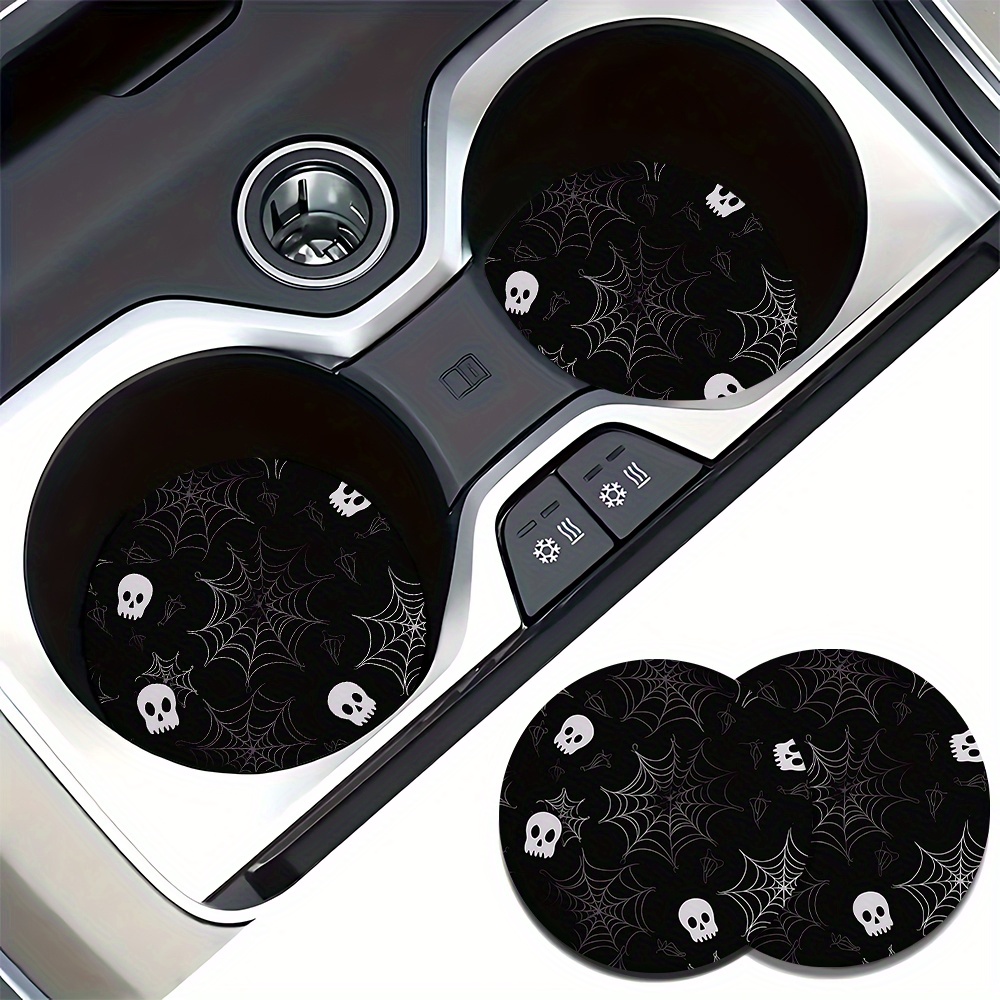 2pcs Spider Web And Skull Desi - Interior Design Web ulasan dan harga