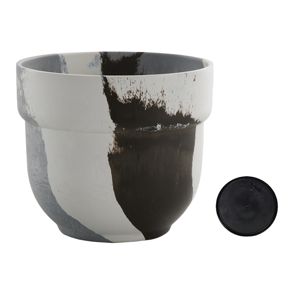 Cement Visual Effect Flower Po - Interior Design Visualizer ulasan dan harga
