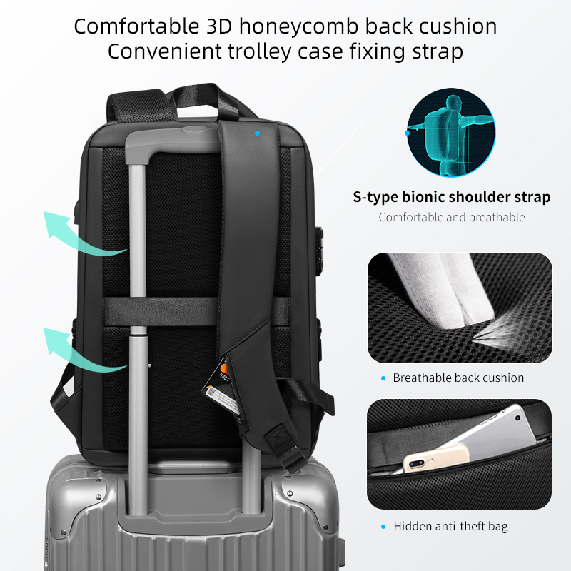 Fenruien Brand Laptop Backpack - Interior Design Journal ulasan dan harga