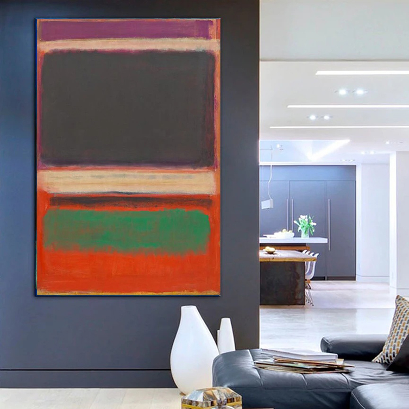Wall Decor, Mark Rothko Poster - Interior Design Poster ulasan dan harga